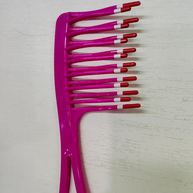 Elastic Hair Comb  Wide-tooth Rose Red Comb for Hair Wig 1PCS  Amanda Hair