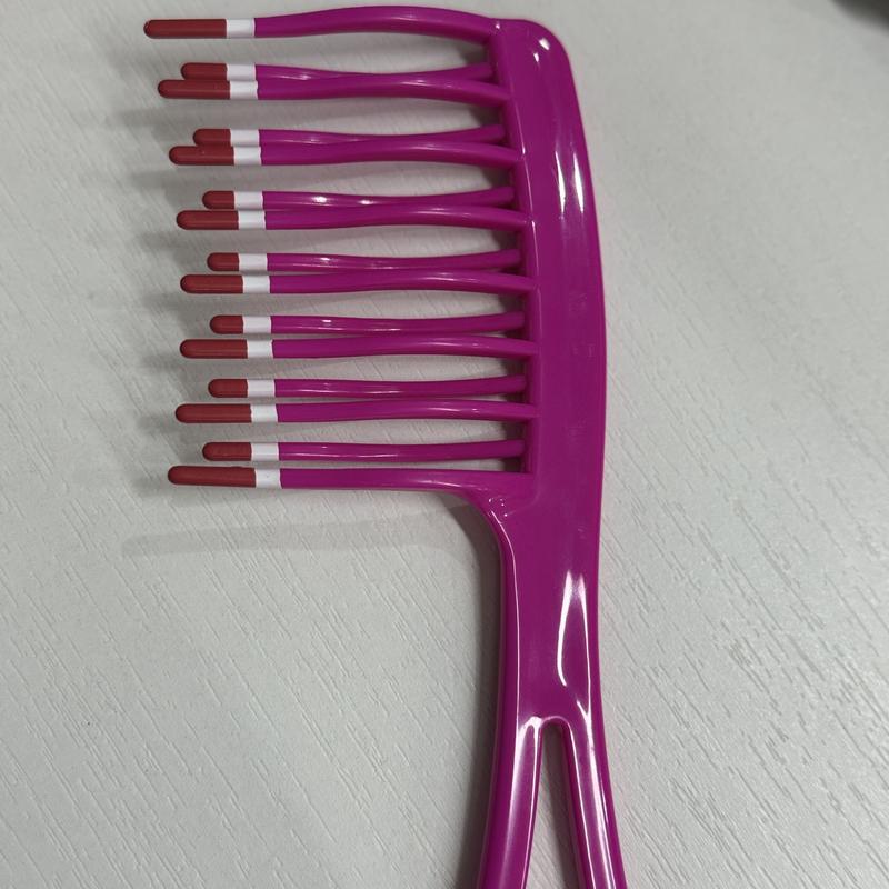 Elastic Hair Comb  Wide-tooth Rose Red Comb for Hair Wig 1PCS  Amanda Hair