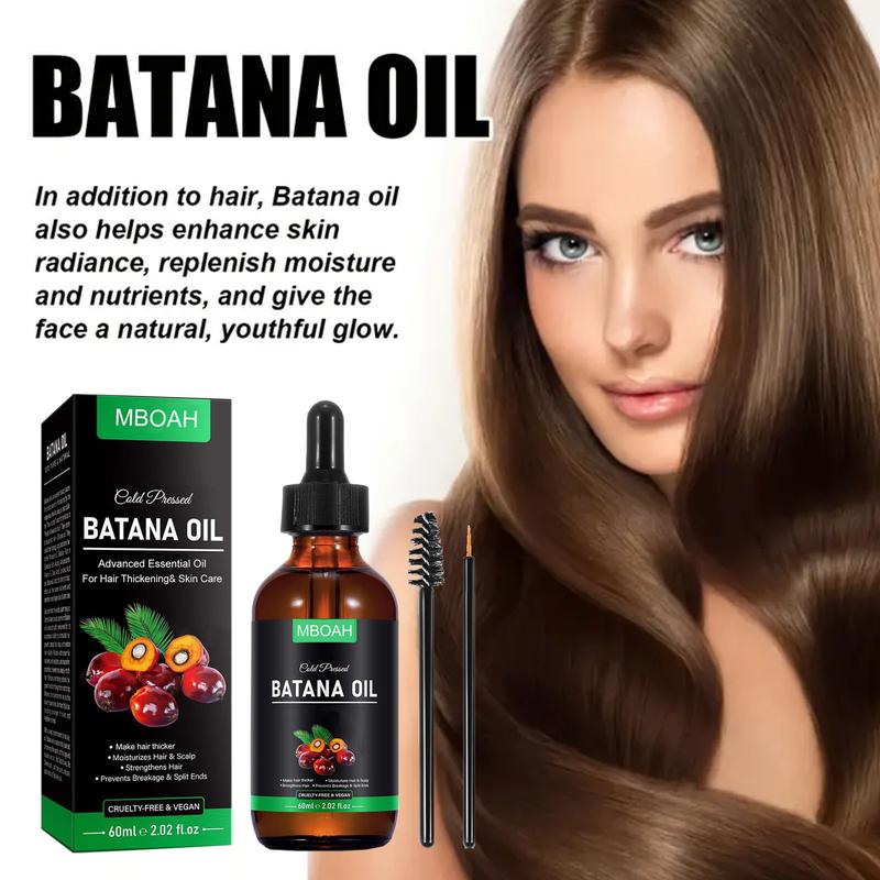 Batana 0il -100% Pure & Naturalfrom Honduras for Hair Growth,Eliminates Split Ends, EnhancesRadiance & Nourishment for All HairTypes Haircare Comfort