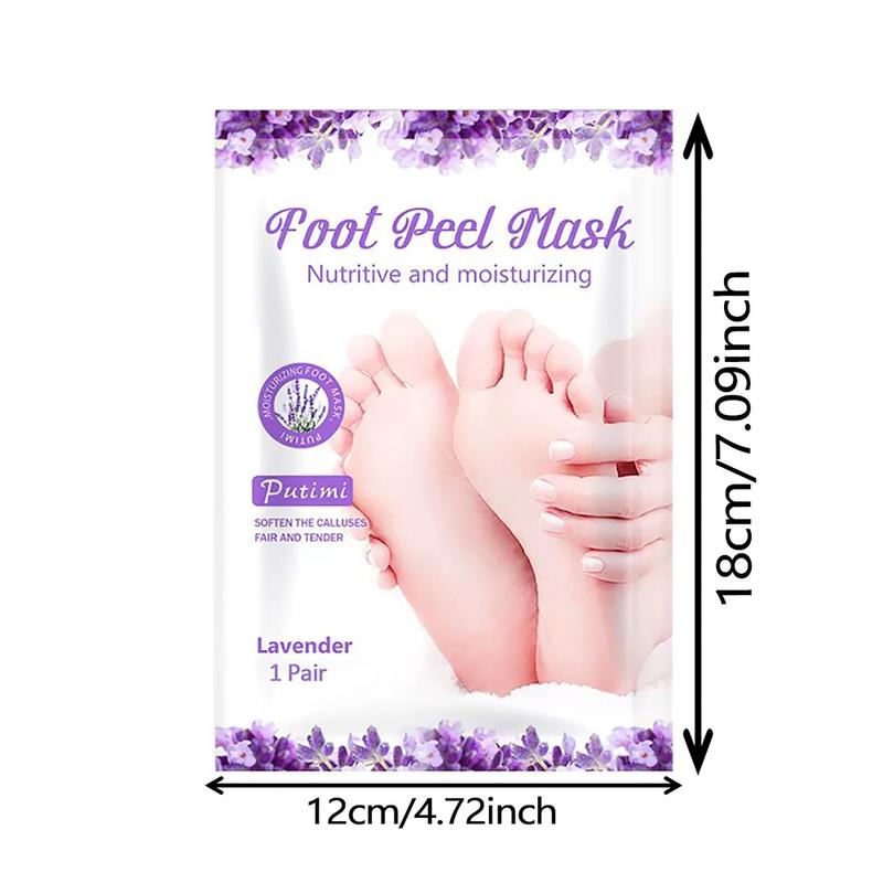 1 Pair Foot Peel Mask, Deep Moisturizing Exfoliating Sock For Foot Horniness, Dead Skin & Calluses