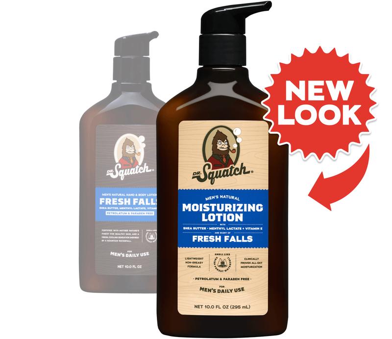 Dr. Squatch - Fresh Falls Lotion - Body Care for Men