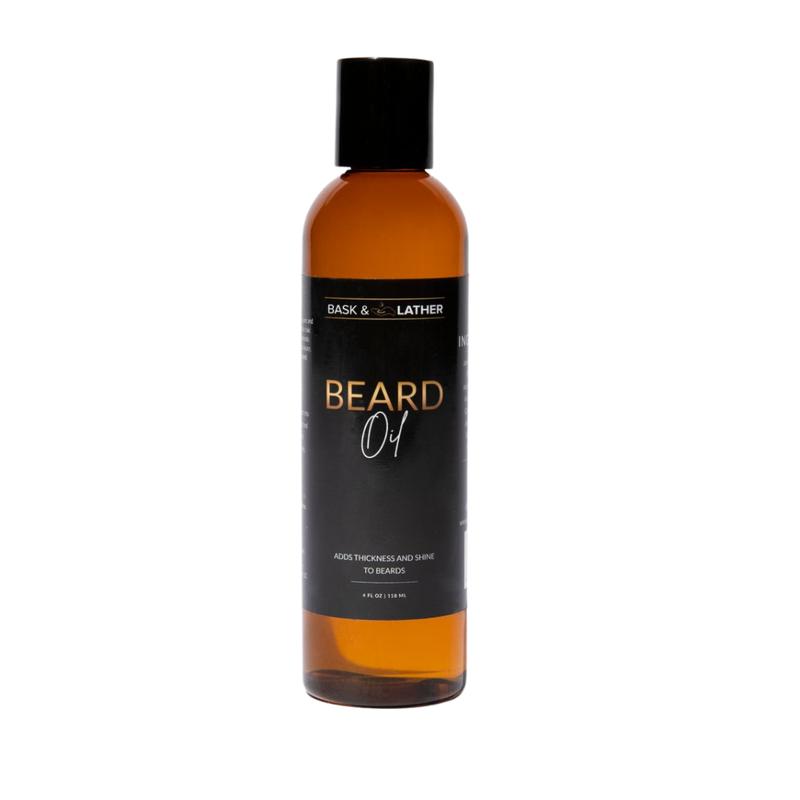 Beard Oil l Beard Thickening Hair Care Blend with Jamaican Black Castor Oil beard growth