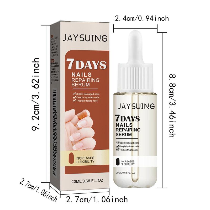 7 Days Nail Strengthening Serum, 2 Counts set Nail Care Essence, Nail Care Product for Women & Men, Professional Nail Strengthening Serum