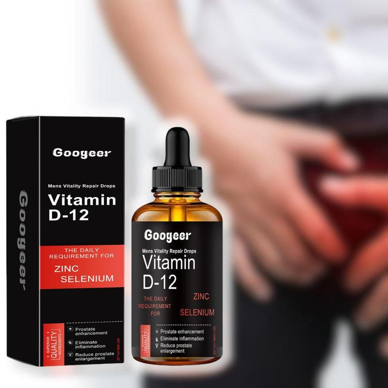 Googeer Mens Vitality Repair Drops VitaminD-12