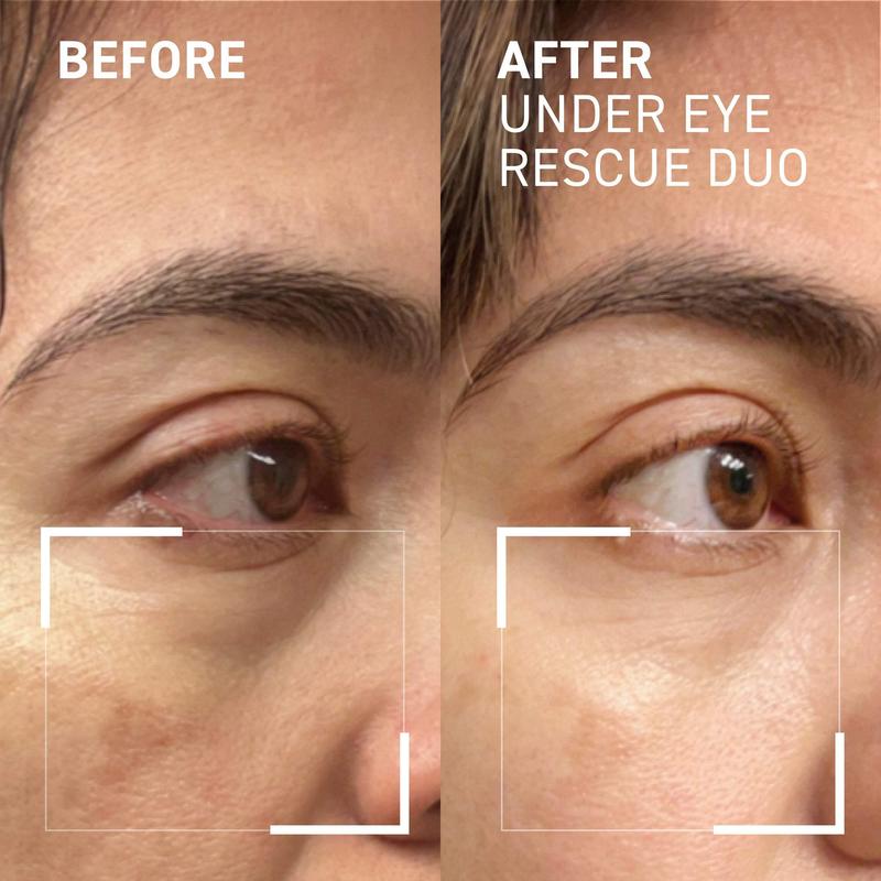 UNDER EYE RESCUE DUO - The Perfect Duo for Fresh Looking Under Eyes Gel Lightweight peter thomas peter  thomas