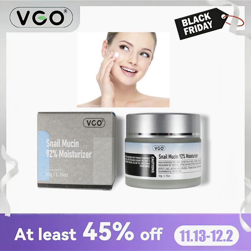 VGO Snail Mucin 92% Moisturizer - Ultimate Hydration and Nourishment for Radiant Skin - Skincare, Comfort vgo-vitamin c