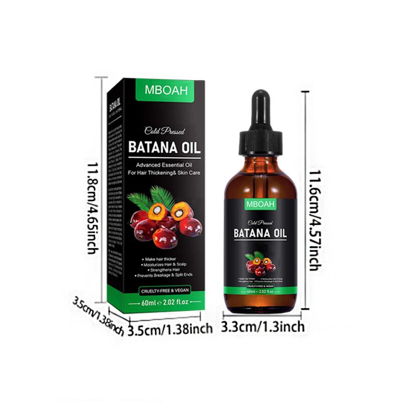 Batana 0il -100% Pure & Naturalfrom Honduras for Hair Growth,Eliminates Split Ends, EnhancesRadiance & Nourishment for All HairTypes Haircare Comfort