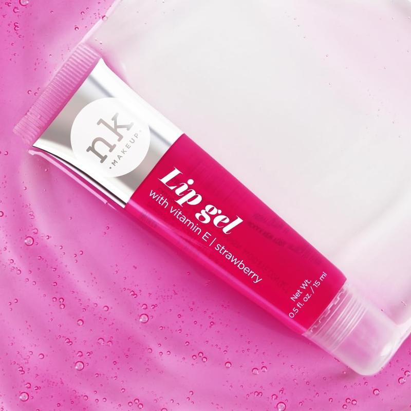 5 NK Hydrating Lip Gel - Vitamin E (Clear, Rosehip Oil, Bubble Gum, Cherry, Strawberry)