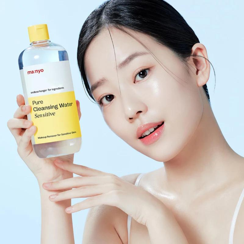 ma:nyo Micellar Water Cleansing Duo for Sensitive Skin - gentle & simple korean skincare Cleansing water Cleansing foam