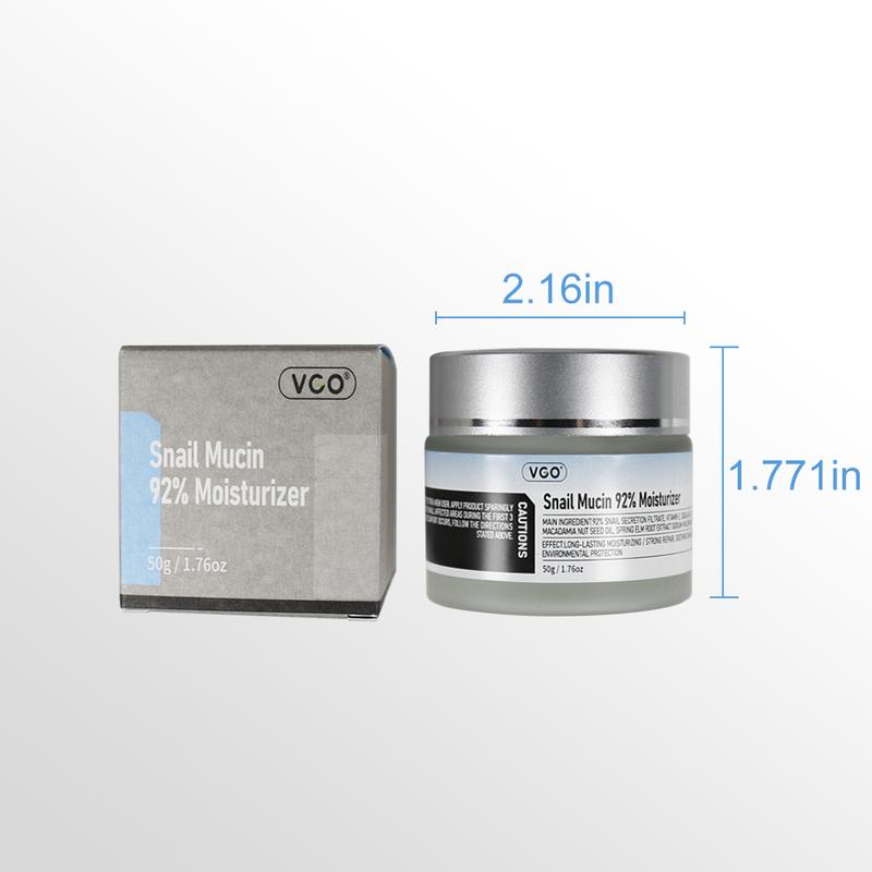 VGO Snail Mucin 92% Moisturizer - Ultimate Hydration and Nourishment for Radiant Skin - Skincare, Comfort vgo-vitamin c