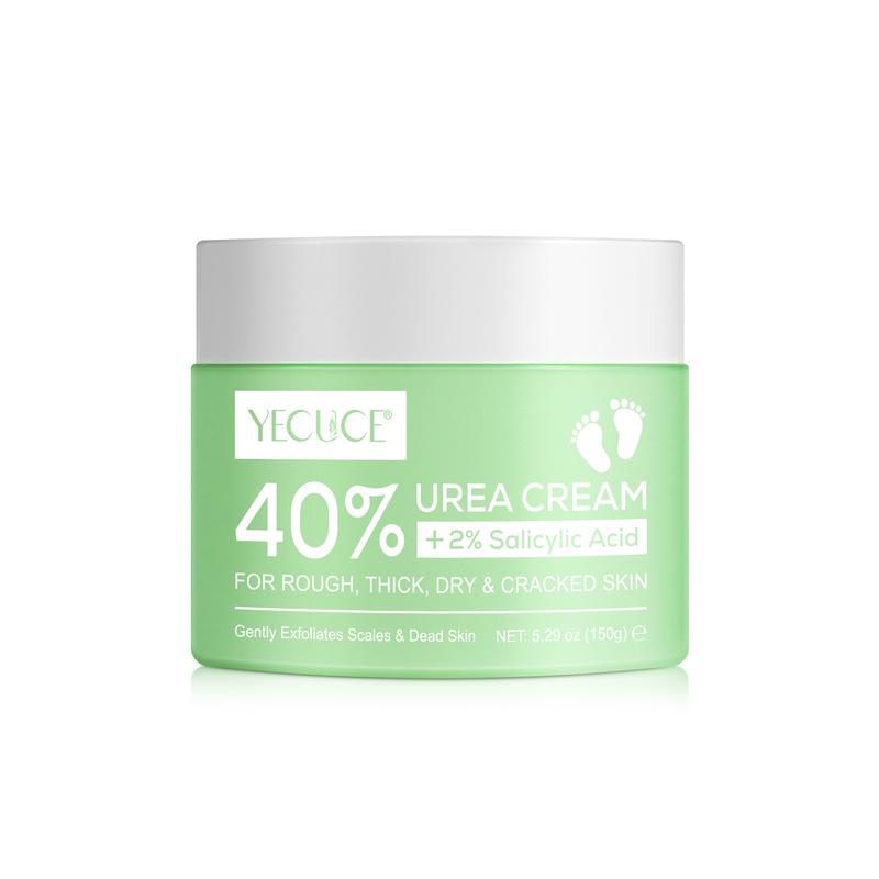 YECUCE Urea Cream 40% with 2% Salicylic Acid, Urea Cream for Feet Hydrating, Foot Nails Repair Lotion,  Aloe Jojoba，Deeply Moisturize, Exfoliate to moisturize rough & dry & chapped areas and make the skin softer christmas 2024 ornament  150g