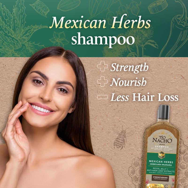 Tio Nacho Mexican Herbs Shampoo, 14 Oz (GEN2816A)