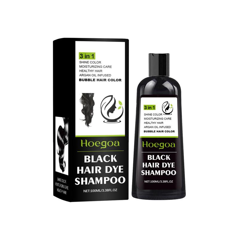 Plant Bubble Hair Dye Shampoo, Hair Care & Styling Product, Gentle Hair Shampoo for Women & Men, Christmas Gift