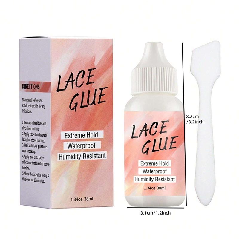 Lace Glue Remover for Wigs, Waterproof Quick Drying Hair Glue Remover, Hair Styling Gel for Wigs, Hair Clips, Hair Extensions