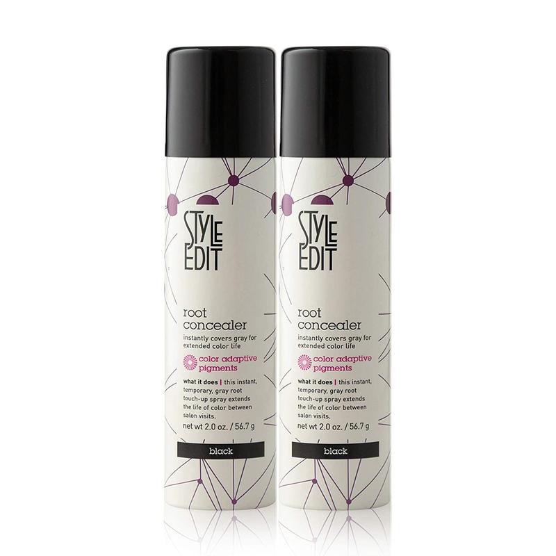 Style Edit Root Concealer Touch Up Spray - Temporary Hair Dye for Gray Roots & Thinning Hair, 50ml