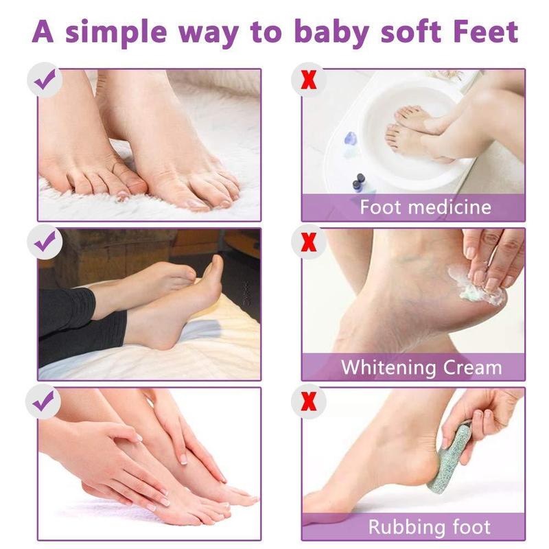 1 Pair Foot Peel Mask, Deep Moisturizing Exfoliating Sock For Foot Horniness, Dead Skin & Calluses